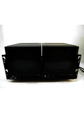 Sony PVM-91 Black and White CRT Video Monitor Pair